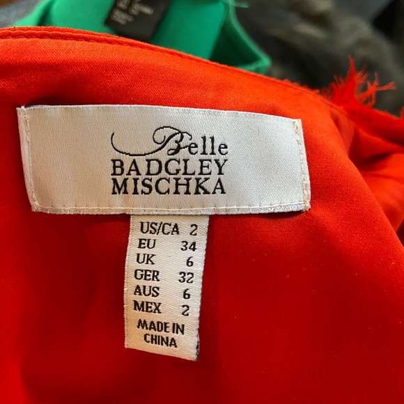 Fun fringe orange dress - Picture 5 of 5